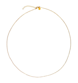 Sterling Silver Chain for Women in a Gold Plating, in 16.5" and 23.6" Length, Cadenas Collection